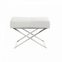 табурет aster x stool белая кожа класса премиум в Хабаровске