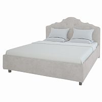 кровать двуспальная 180х200 светло-бежевая palace в Хабаровске