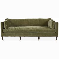 диван madeline sofa прямой зеленый в Хабаровске