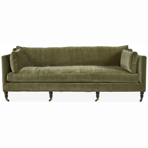 диван madeline sofa прямой зеленый в Хабаровске