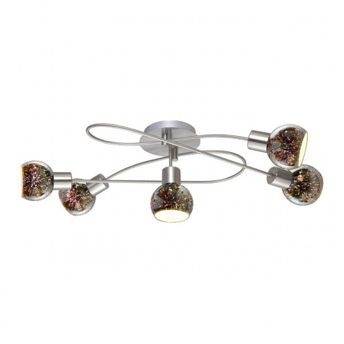 потолочная люстра arte lamp illusione a6125pl-5ss в Хабаровске