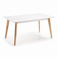 стол обеденный meety 160x90 белый от la forma (ex julia grup) в Хабаровске