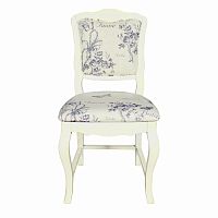 стул mobilier de maison белый серый рисунок в Хабаровске