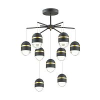 подвесная светодиодная люстра odeon light minion 4118/45cl в Хабаровске