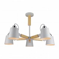 потолочная люстра arte lamp a7141pl-5wh белая в Хабаровске