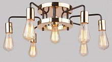 потолочная люстра arte lamp gelo a6001pl-7bk в Хабаровске