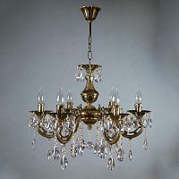 подвесная люстра ambiente aria 8818/6 pb tear drop в Хабаровске