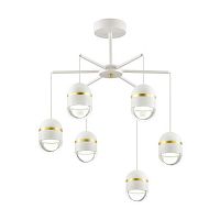 подвесная светодиодная люстра odeon light minion 4117/30cl в Хабаровске