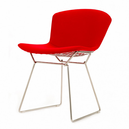 стул bertoia с обивкой красный в Хабаровске