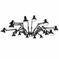 подвесная люстра kink light морено 07558-16 черная в Хабаровске