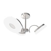 потолочная светодиодная люстра idlamp frittelle 107/3pf-ledwhitechrome в Хабаровске