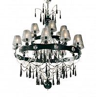 люстра 6886/12+6 v2515 от mm lampadari черная/серая в Хабаровске
