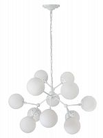 подвесная люстра crystal lux medea white sp12 белая в Хабаровске