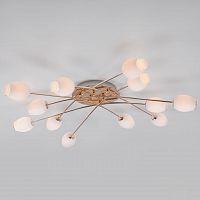 потолочная люстра eurosvet tulip 30135 золото в Хабаровске