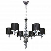 дизайнерская подвесная люстра spot light lyon 5070604 черная в Хабаровске