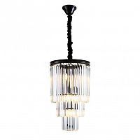подвесная люстра newport 31110/s black+gold в Хабаровске