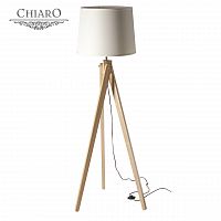 торшер дизайнерский chiaro бернау white brown в Хабаровске