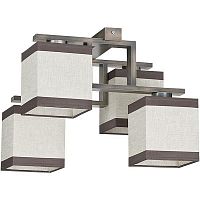потолочная люстра tk lighting 409 lea gray 4 в Хабаровске