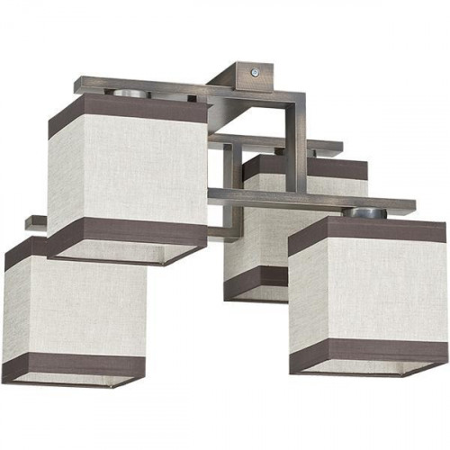 потолочная люстра tk lighting 409 lea gray 4 в Хабаровске