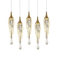 подвесной светильник goddess tears 5 gold от delight collection в Хабаровске