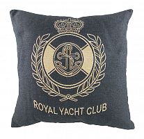 подушка с гербом королевского royal yacht club denim в Хабаровске