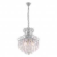 подвесная люстра crystal lux sevilia sp4 silver серебро в Хабаровске