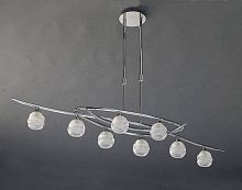 подвесная люстра mantra loop chrome 1800 в Хабаровске