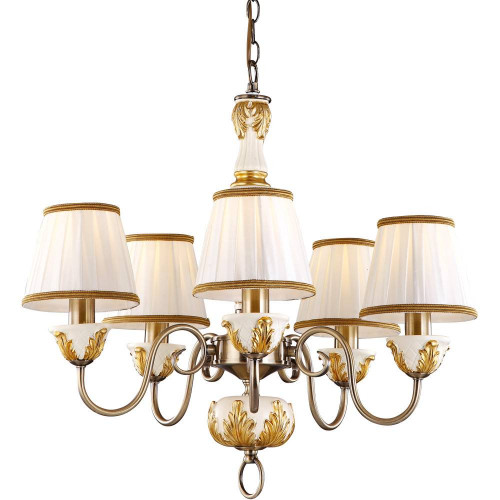 подвесная люстра arte lamp benessere a9570lm-5wg в Хабаровске