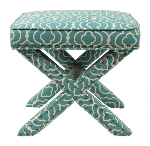 табурет мягкий бирюзовый remy ottoman в Хабаровске