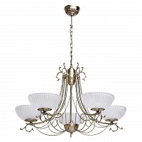 подвесная люстра mw-light фелиция 347017605 белая в Хабаровске
