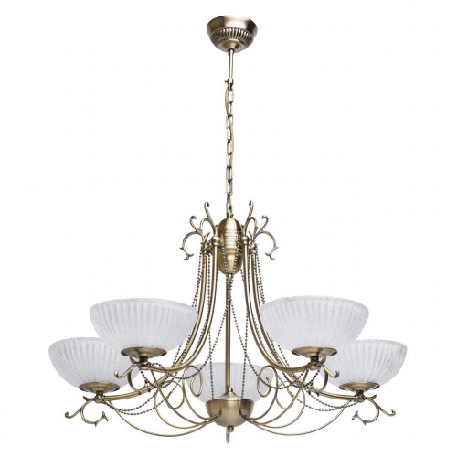 подвесная люстра mw-light фелиция 347017605 белая в Хабаровске