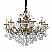 подвесная люстра omnilux grosseto oml-77733-12 бронза в Хабаровске