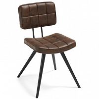стул lola seat pu brown ноги эпоксидный черный c592u09 от la forma (ex julia grup) в Хабаровске