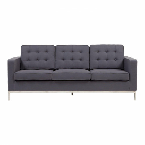 диван florence knoll sofa прямой серый в Хабаровске
