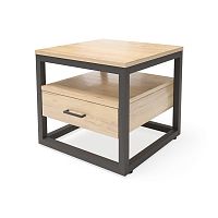 тумба neo loft с 1 ящиком светло-коричневая в Хабаровске