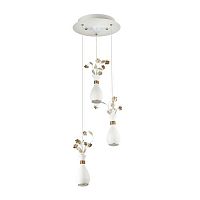 подвесная светодиодная люстра odeon light carolis 4035/36l в Хабаровске