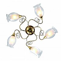 потолочная люстра arte lamp mughetto a9289pl-5go в Хабаровске