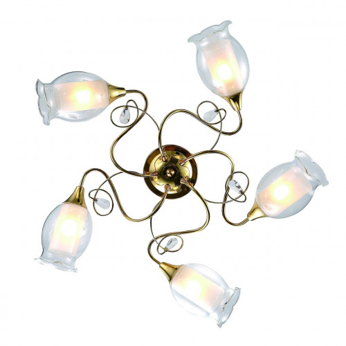 потолочная люстра arte lamp mughetto a9289pl-5go в Хабаровске