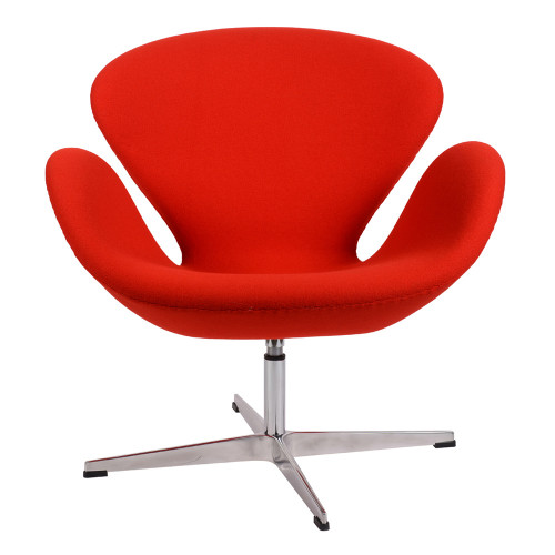 кресло arne jacobsen красное в Хабаровске