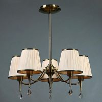 подвесная люстра brizzi alora ma01625ca/005 bronze cream в Хабаровске