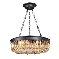 подвесной светильник crystal 5 black от delight collection в Хабаровске