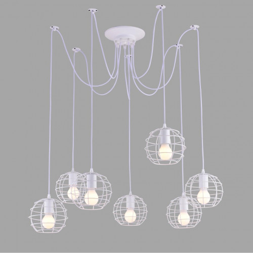 подвесная люстра arte lamp a1110sp-7wh в Хабаровске