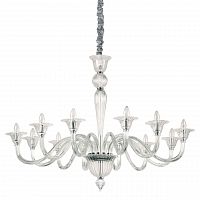 подвесная люстра ideal lux brigitta sp12 trasparente в Хабаровске