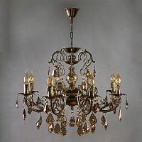 подвесная люстра ambiente alicante 8888/8 pb honey leaf в Хабаровске