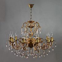 подвесная люстра ambiente alicante 8888/10 ab tear drop бронза в Хабаровске