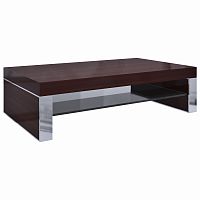 столик журнальный low silver brown коричневый, серый в Хабаровске