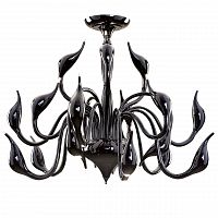 потолочная люстра lightstar cigno collo bk 751187 в Хабаровске