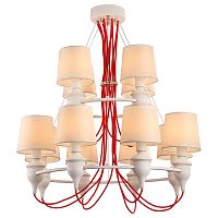подвесная люстра arte lamp sergio a3325lm-8-4wh в Хабаровске