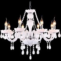 подвесная люстра arte lamp teatro a3964lm-8wh в Хабаровске