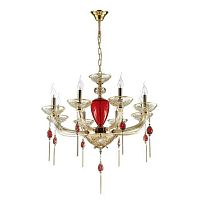 подвесная люстра odeon light donna 3927/8 в Хабаровске